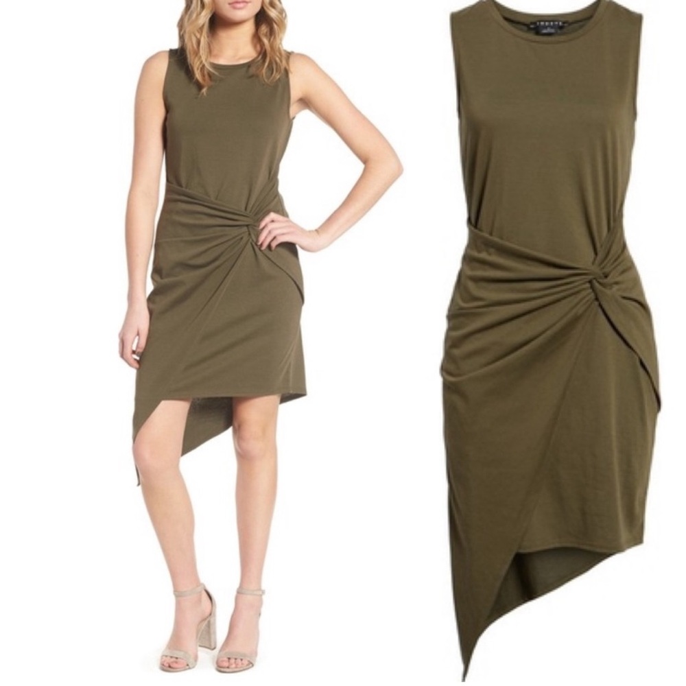 Trouvé Chelsea28 Twist Front Dress Size Small